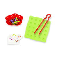 Children's desktop toys Clip beads game color matching Clip beans Jigsaw puzzle competition Parent-child interactive toys Clip beads game-MEACAOFG