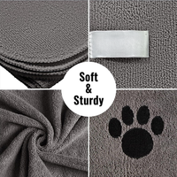 2 Pack Microfiber Dog Towels For Drying Dogs, Super Absorbent And Soft Pet Towels For Dogs Or Cats