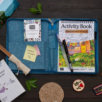Around the World Meditative Travel Art Kit