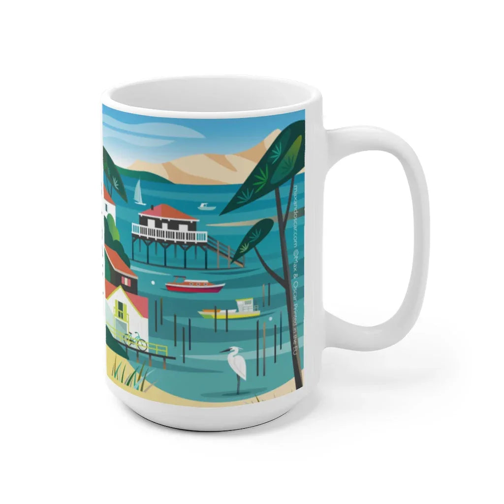 BASSIN D'ARCACHON 11 OZ OR 15 OZ CERAMIC MUG - BIG FRENCHIES
