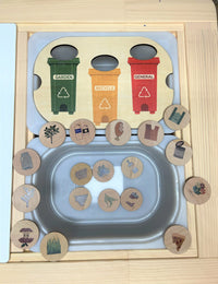 **Pre-order (Ships in 3-4 Weeks)**FLISAT Sensory Bin Insert Activity Board - BIG FRENCHIES