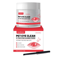 Pet Tear Stain Removal Powder - Natural And Gentle Formula, Eye And Fur Care, Tear Stain Removal And Brightening, An Ess