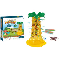 MEACAOFG Children's tabletop interactive games loopin monkeys tumbling monkeys draw sticks toys gifts prizes - BIG FRENCHIES