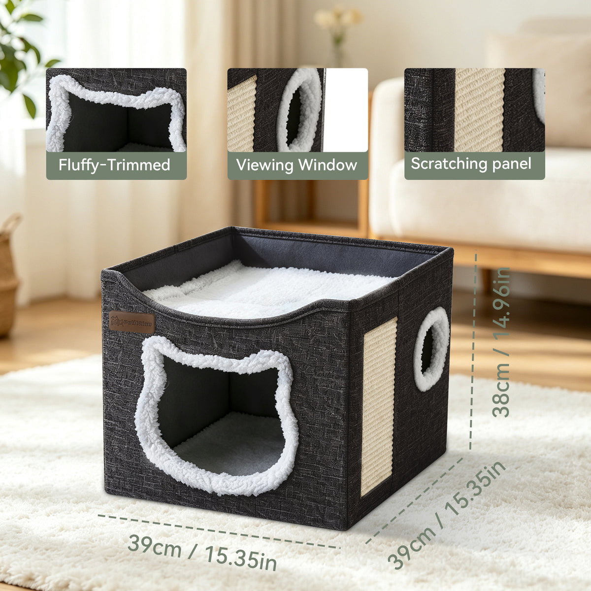Cat Ears Cat Bed,Cat Face Cat Bed