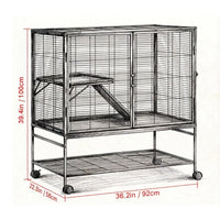 Animal Cage with Non-Slip and Easy to Clean for Outdoor