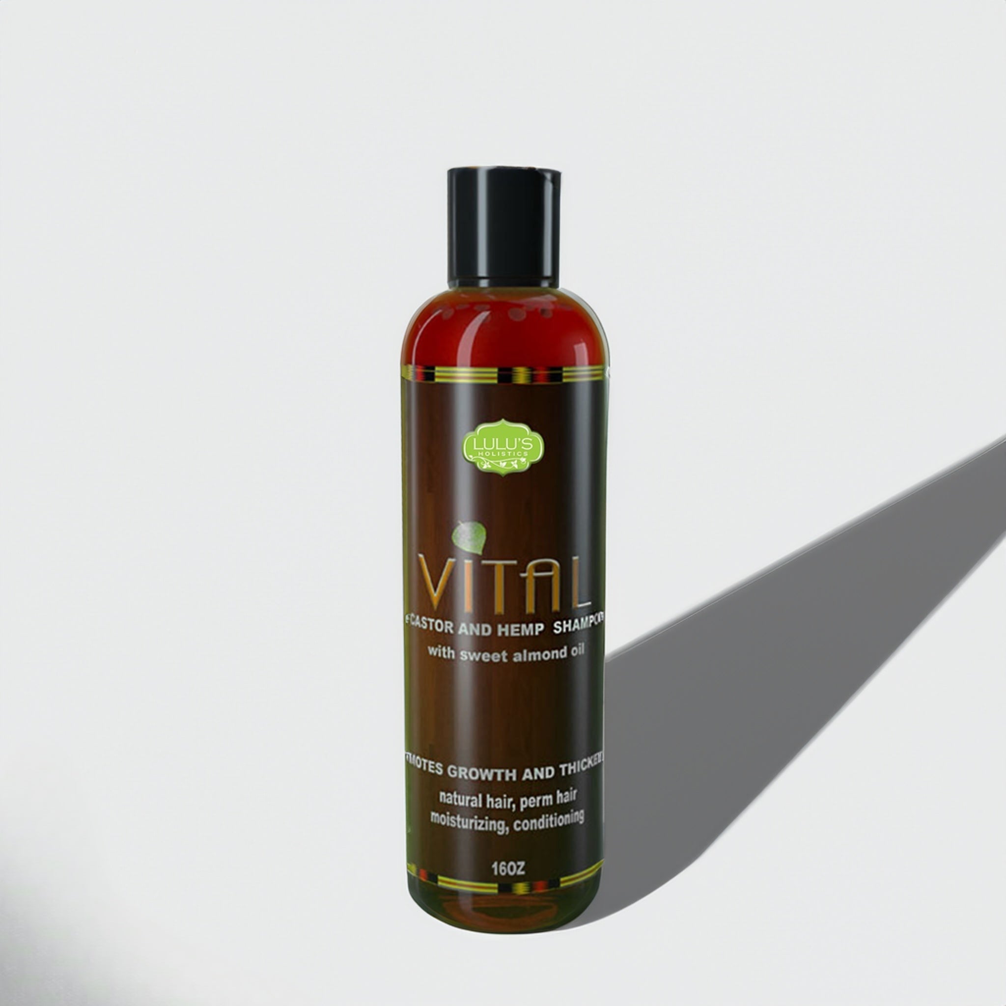 Vital Castor & Hemp Shampoo – Growth & Strength for Dry Scalp