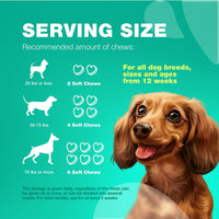 Probiotics for Dogs Digestive Enzymes Gut Health Pumpkin & Yeast Powder