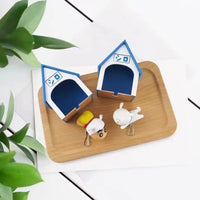 MEACAOFG Crayon Shin-chan Keychain Funny Little Toys