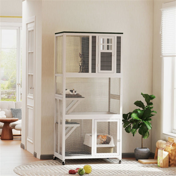 Pet Stairs Cat Climbing Tower Cat House