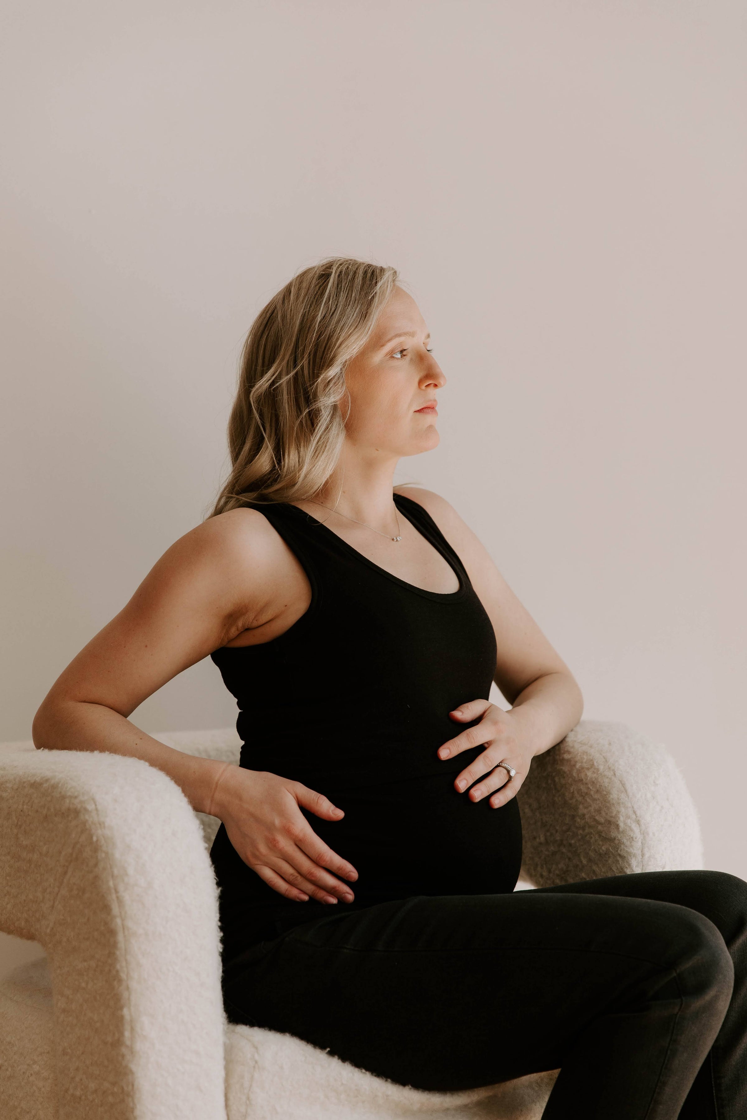 Everywhere Breastfeeding Tank Top - Black