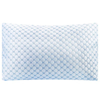 Cooling Memory Foam Pillow Ventilated Soft Bed Pillow With Cooling Gel Infused Memory Foam Heat Reducing Cooling Fiber B