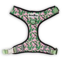 The Modern Dog Company - Pink Tropics Harness - BIG FRENCHIES