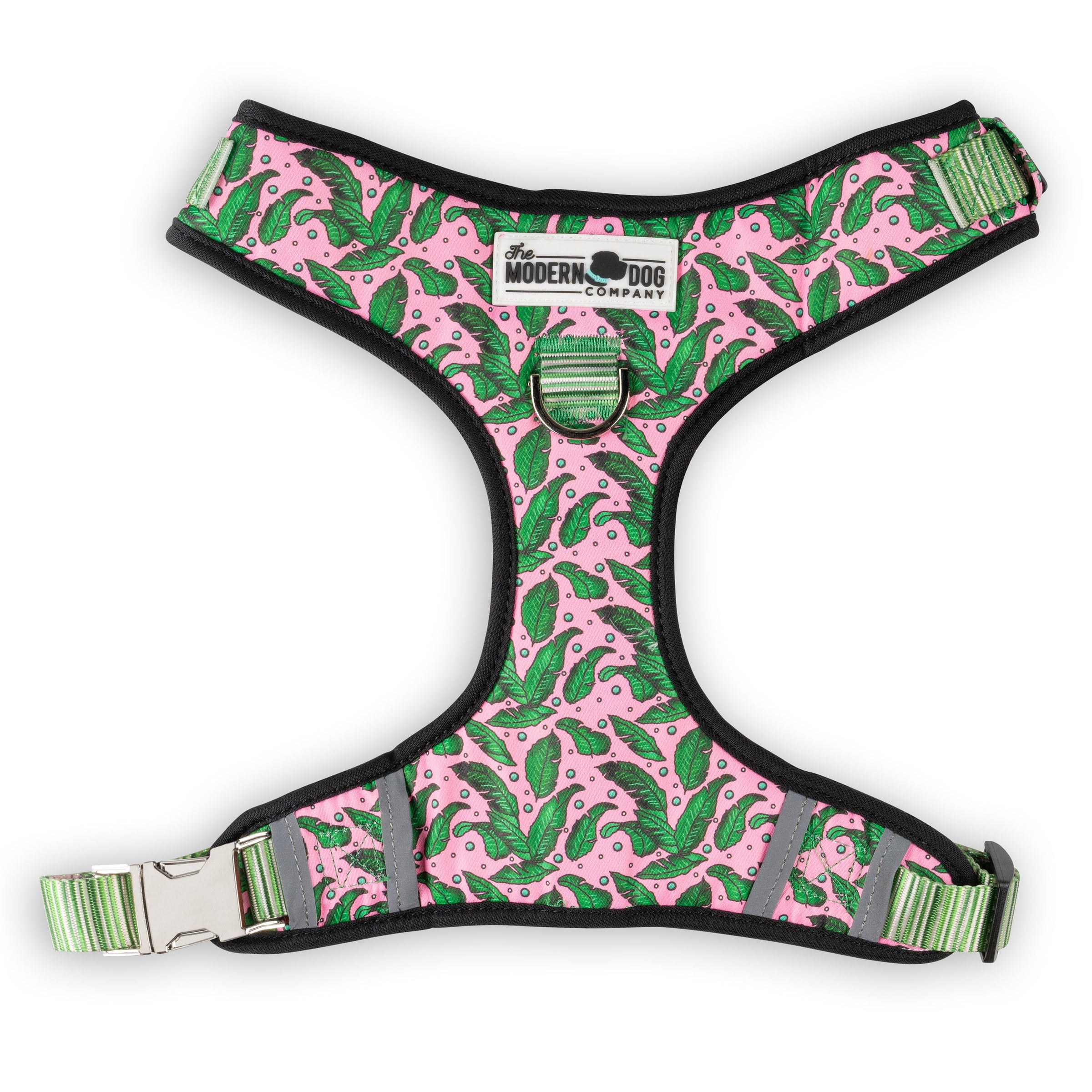 The Modern Dog Company - Pink Tropics Harness - BIG FRENCHIES