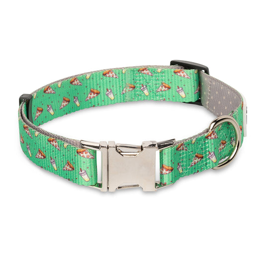The Modern Dog Company - Pizza Party Collar - BIG FRENCHIES