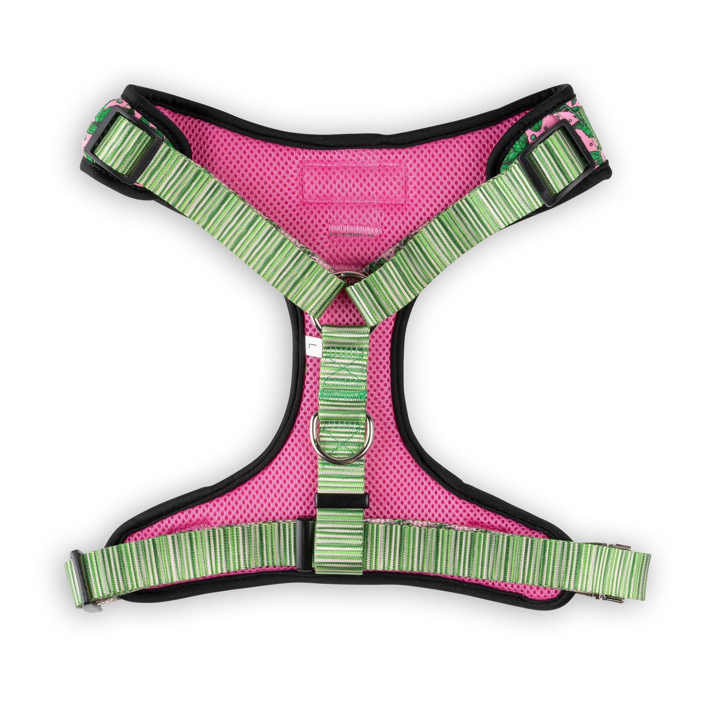 The Modern Dog Company - Pink Tropics Harness - BIG FRENCHIES