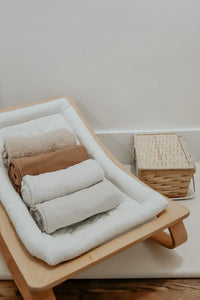Coco Ivory Waffle Knit Blanket - BIG FRENCHIES