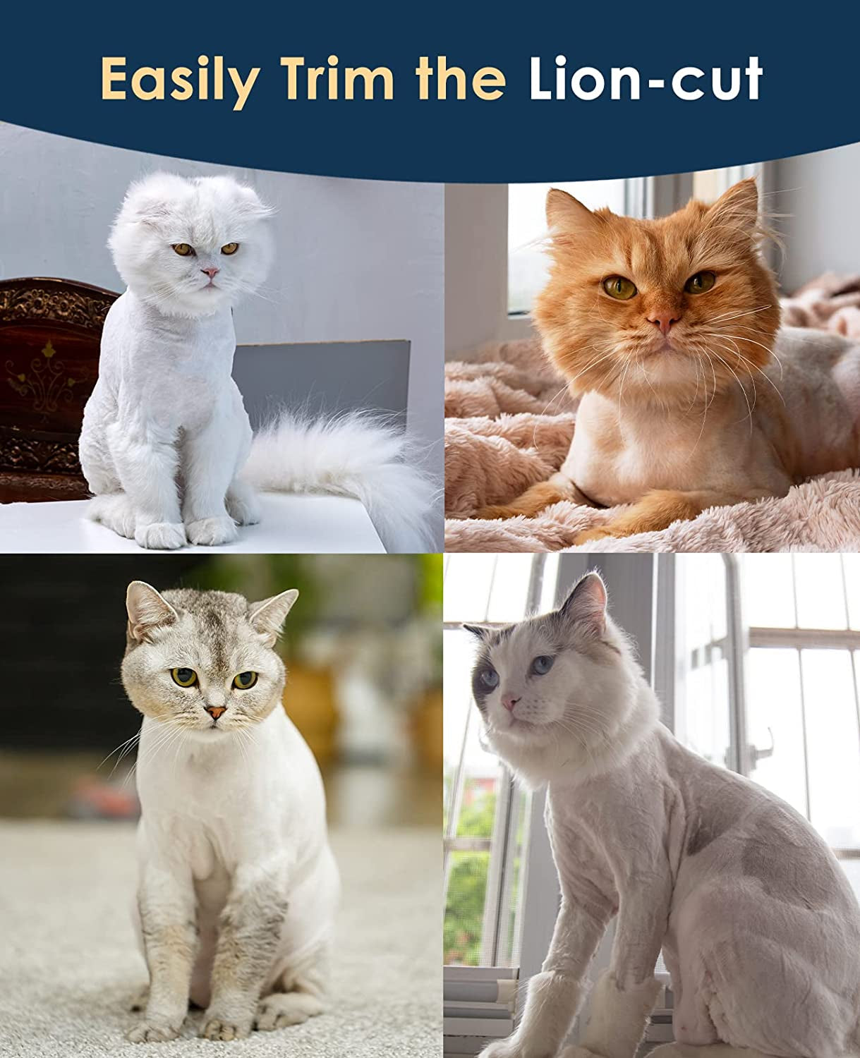 Cat Clippers for grooming - BIG FRENCHIES