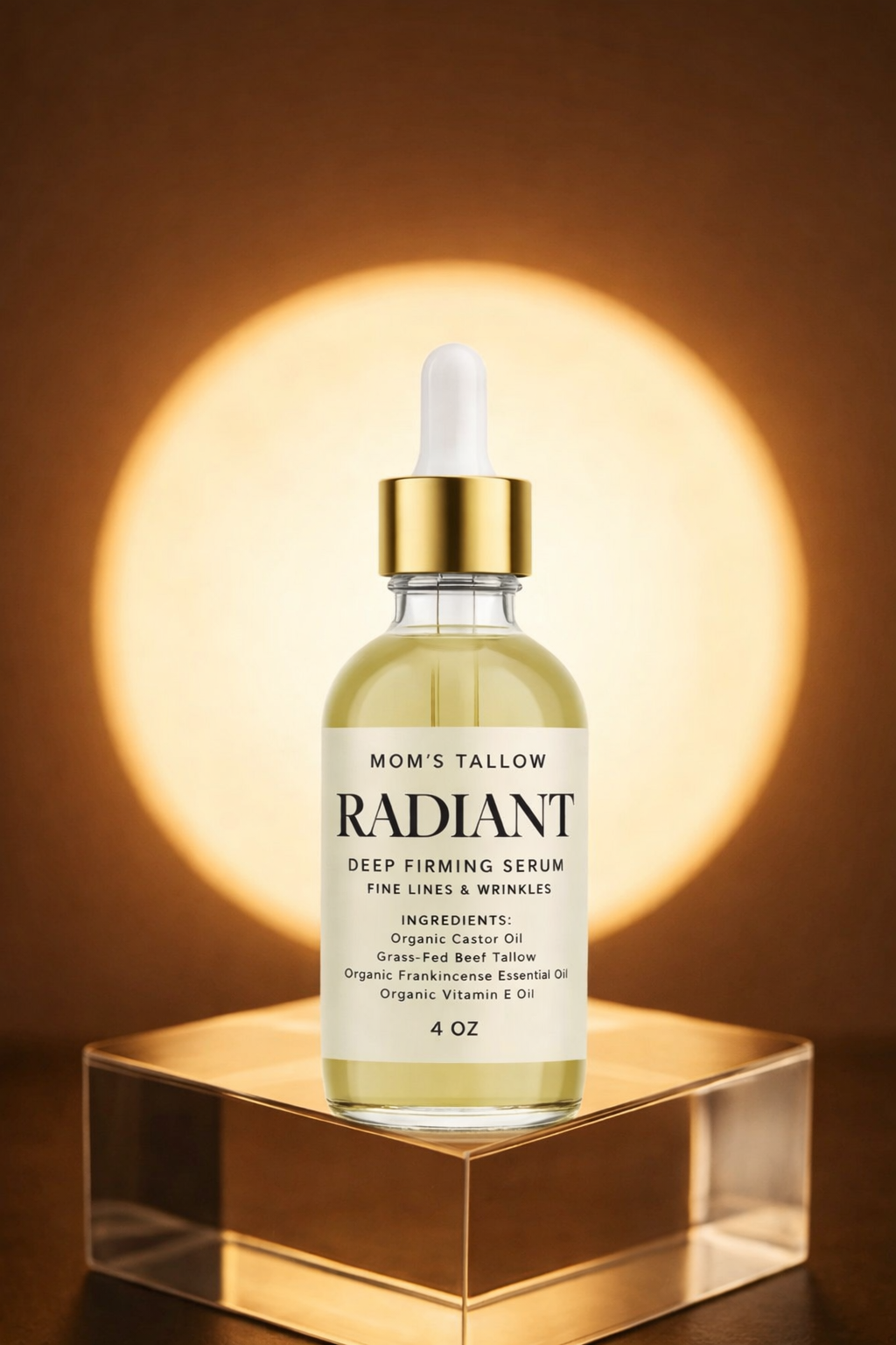 Radiant Deep Firming Serum: Targeting fine line & wrinkles (LARGE 4oz NEW) - BIG FRENCHIES