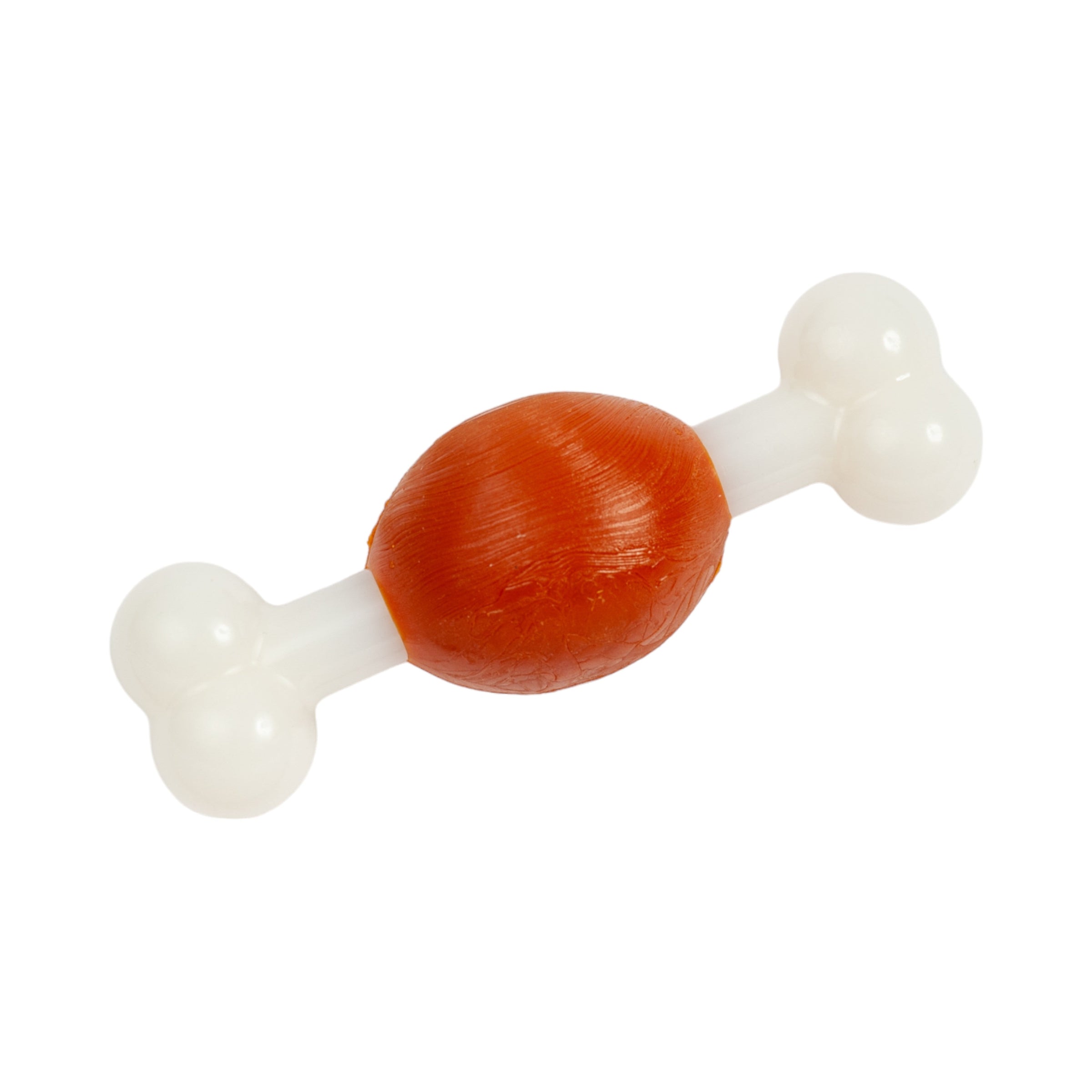 Country Living TPR & Nylon Bone Dog Chew Toy - Beef-Flavored, Ideal for Small Dogs - BIG FRENCHIES