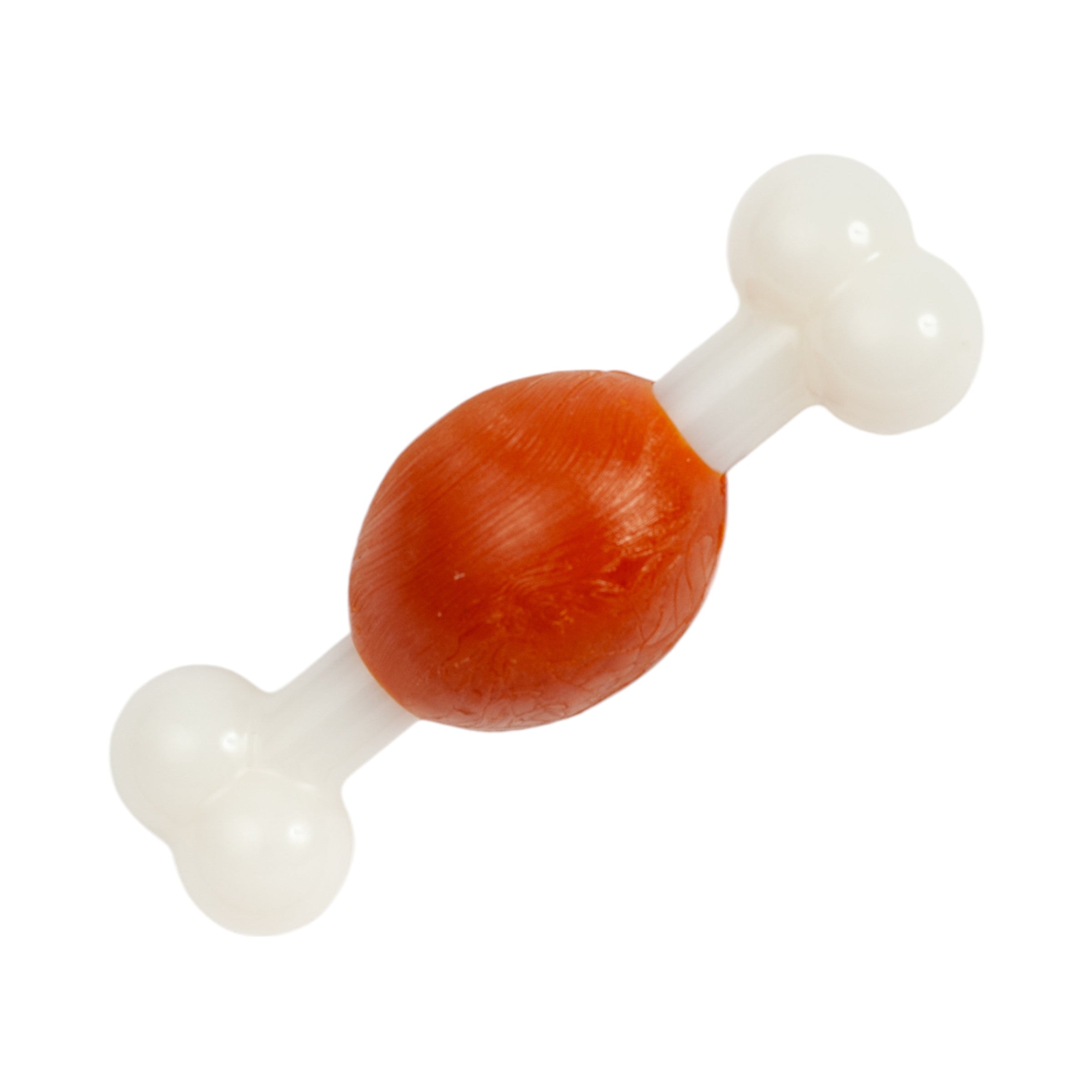 Country Living TPR & Nylon Bone Dog Chew Toy - Beef-Flavored, Ideal for Small Dogs - BIG FRENCHIES
