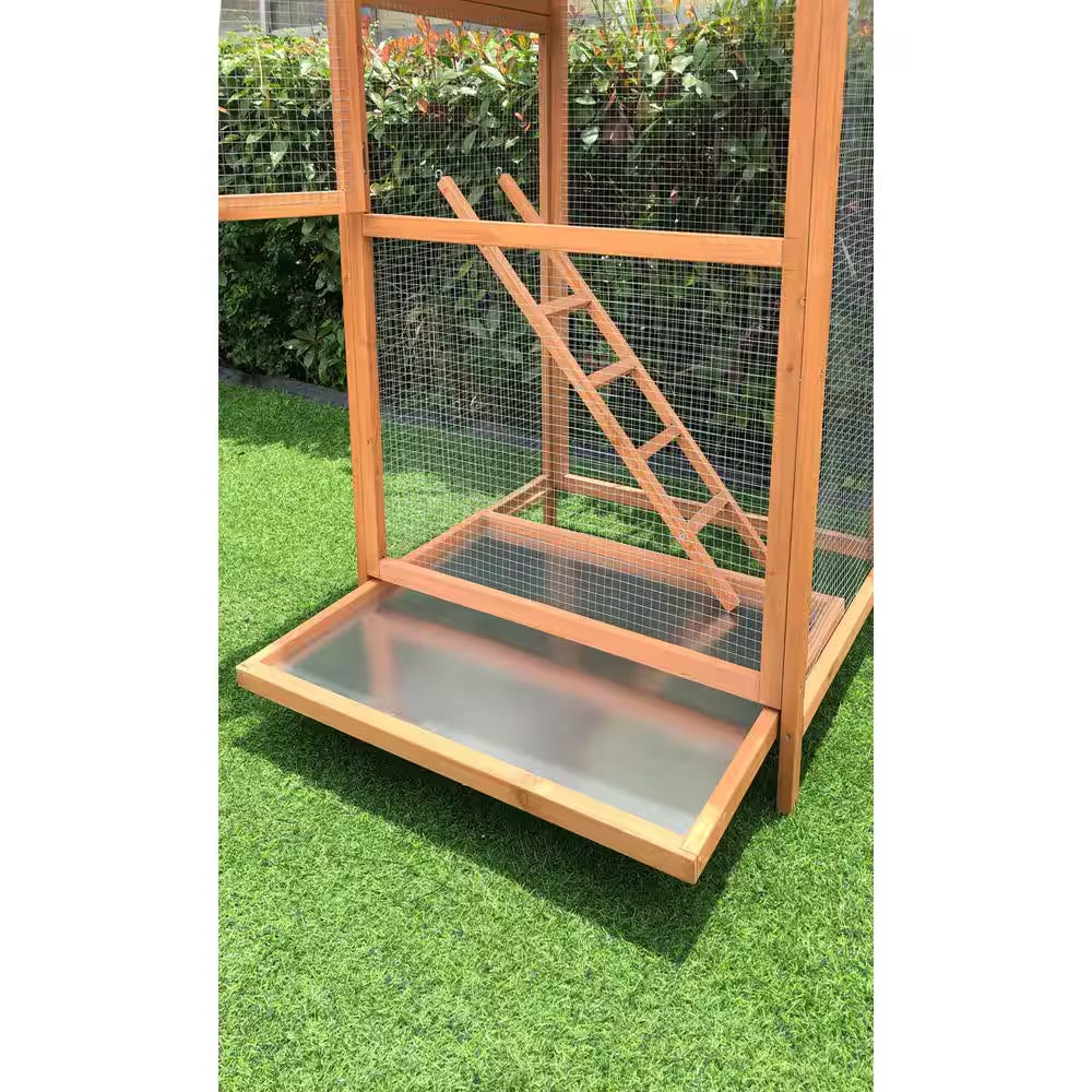 Outdoor Wooden Bird Cage - BIG FRENCHIES