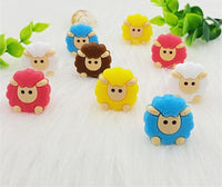 5pcs Animals Cartoon Silicone Teething Sheep For Children Newborn Baby Teether For Teeth - BIG FRENCHIES