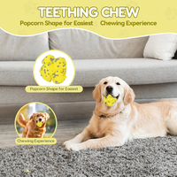 Dog Spike Ball Toy Tough ETPU Interactive Chew Ball For Aggressive Chewers Floating Fetch Ball Teeth Cleaning Puppy & Do