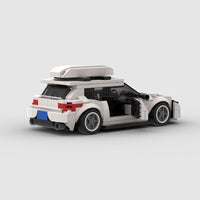 Small Particle Moc City Vehicle Race Model Puzzle