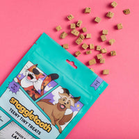 Snaggletooth Pets Freeze Dried Lamb Liver Teeny Tiny Treats for Dogs & Cats, 2.6 oz, Pack of 12