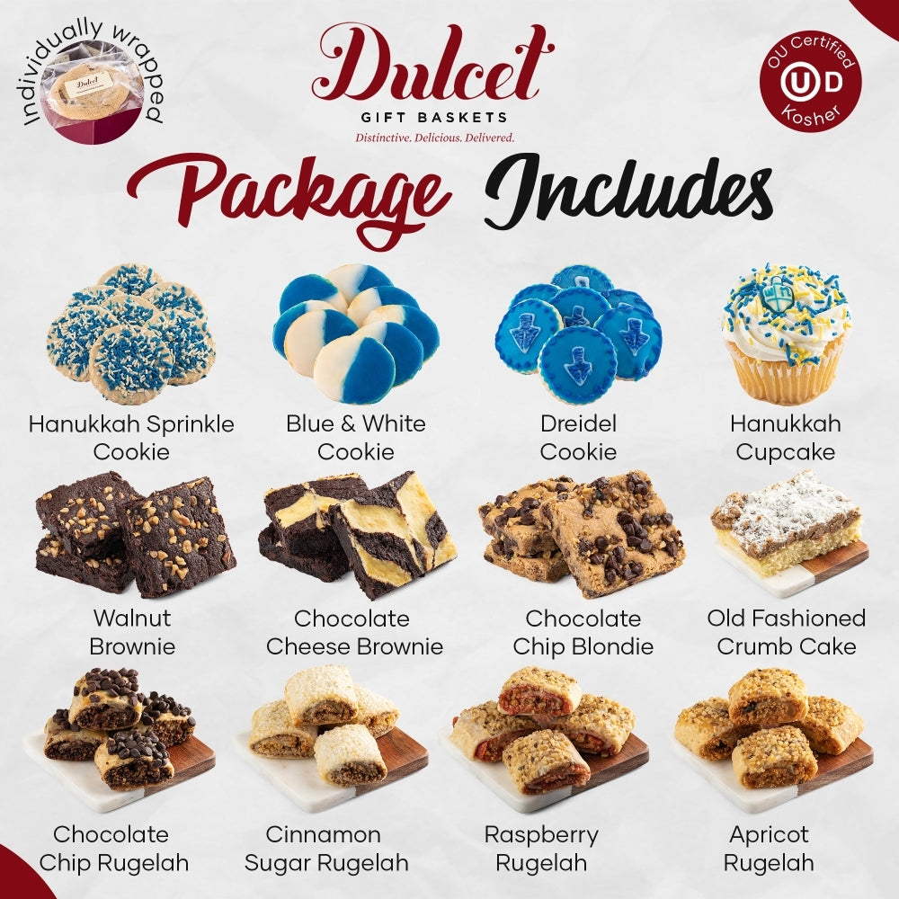 Deluxe Hanukkah Confections Gift - BIG FRENCHIES