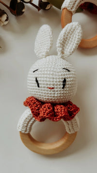 Bunny Rattle Teether (Gender Neutral Bunny) - BIG FRENCHIES