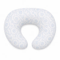 Blue Chinoiserie Ruffle Nursing Pillow Cover