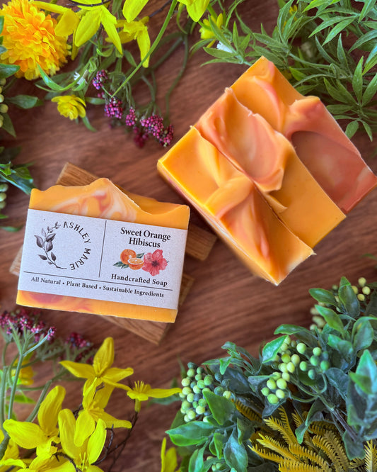 Sweet Orange Hibiscus Soap Wholesale