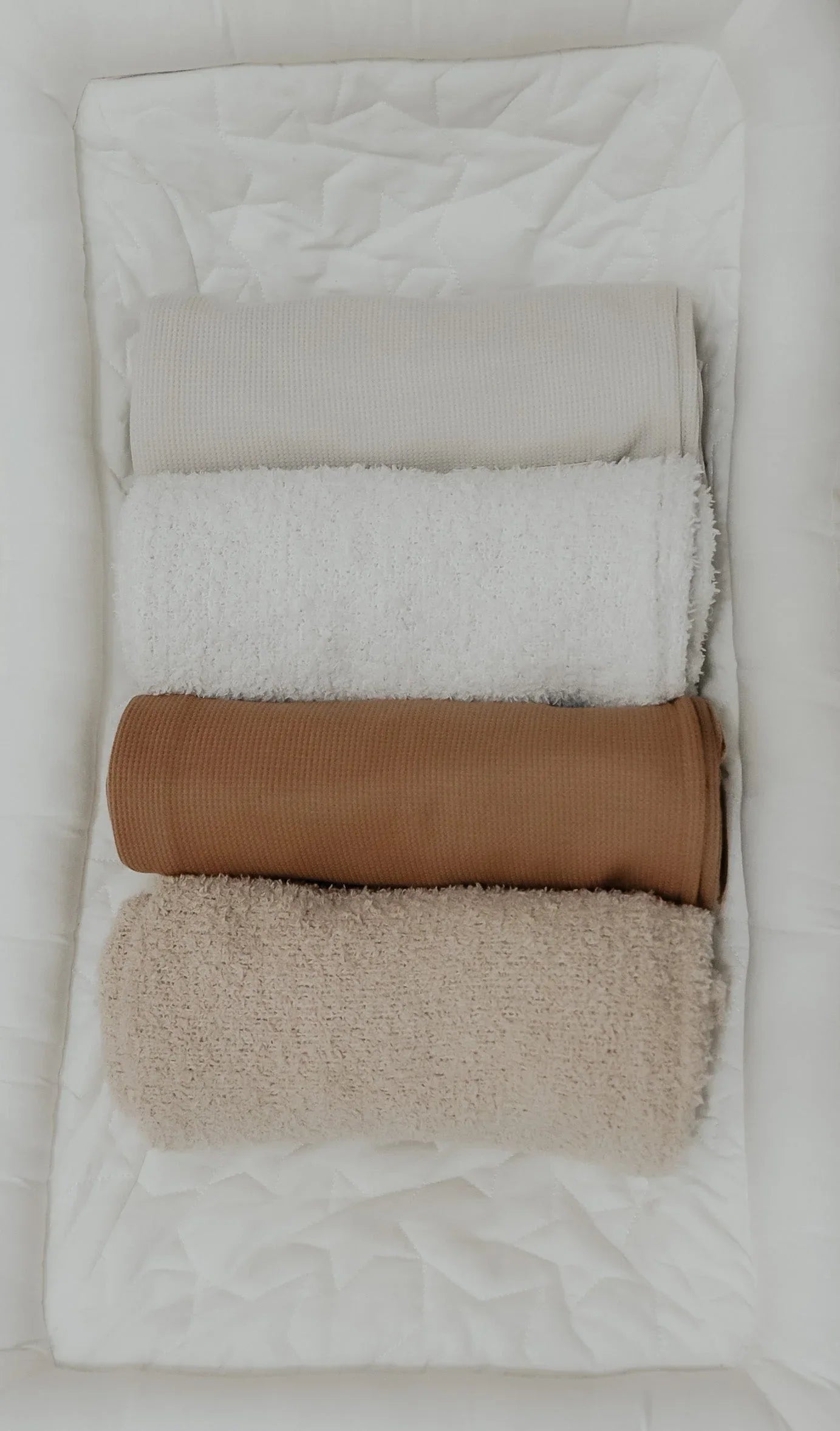 Caramel Waffle Knit Blanket - BIG FRENCHIES
