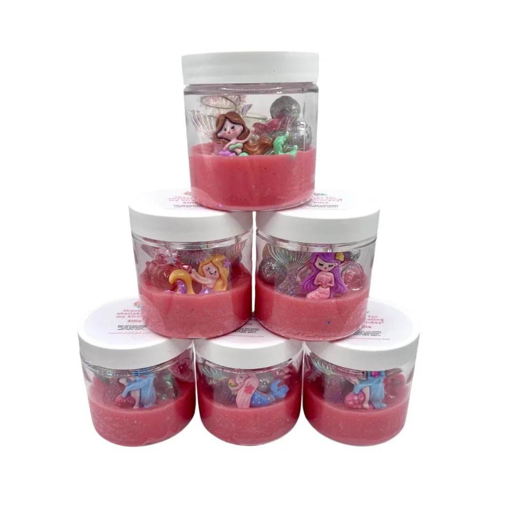 Custom Mermaid Play Dough Favors for Birthday Party Goodie Bags - BIG FRENCHIES