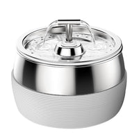 Stainless Steel Smart Pet Water Dispenser with Automatic Circulation and Filtration, Large Capacity Feeder for Cats and Dogs