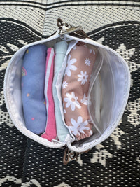 Wipes Clutch | Tan Check