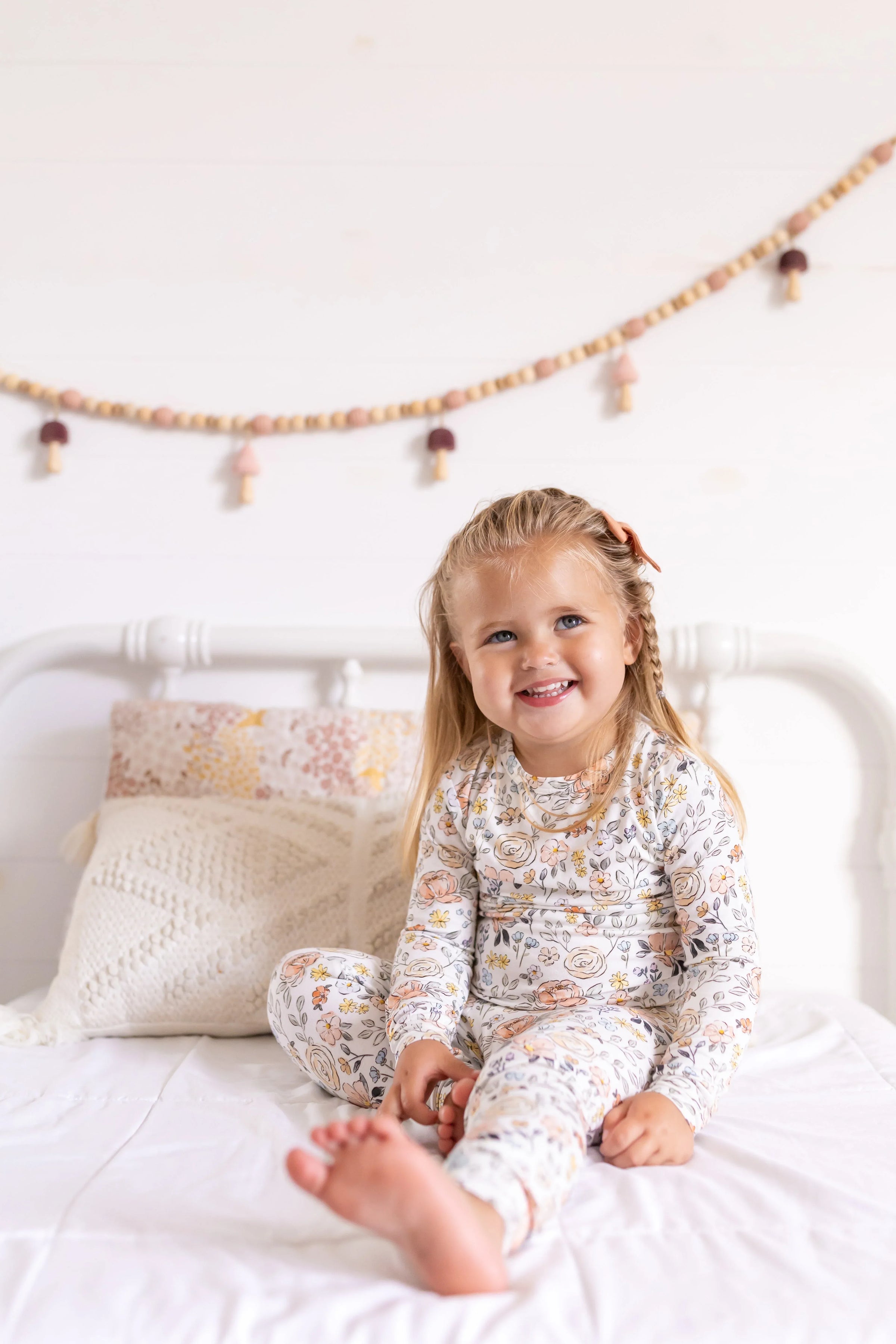 Pastel Petals 2pc Modal Pajamas - BIG FRENCHIES