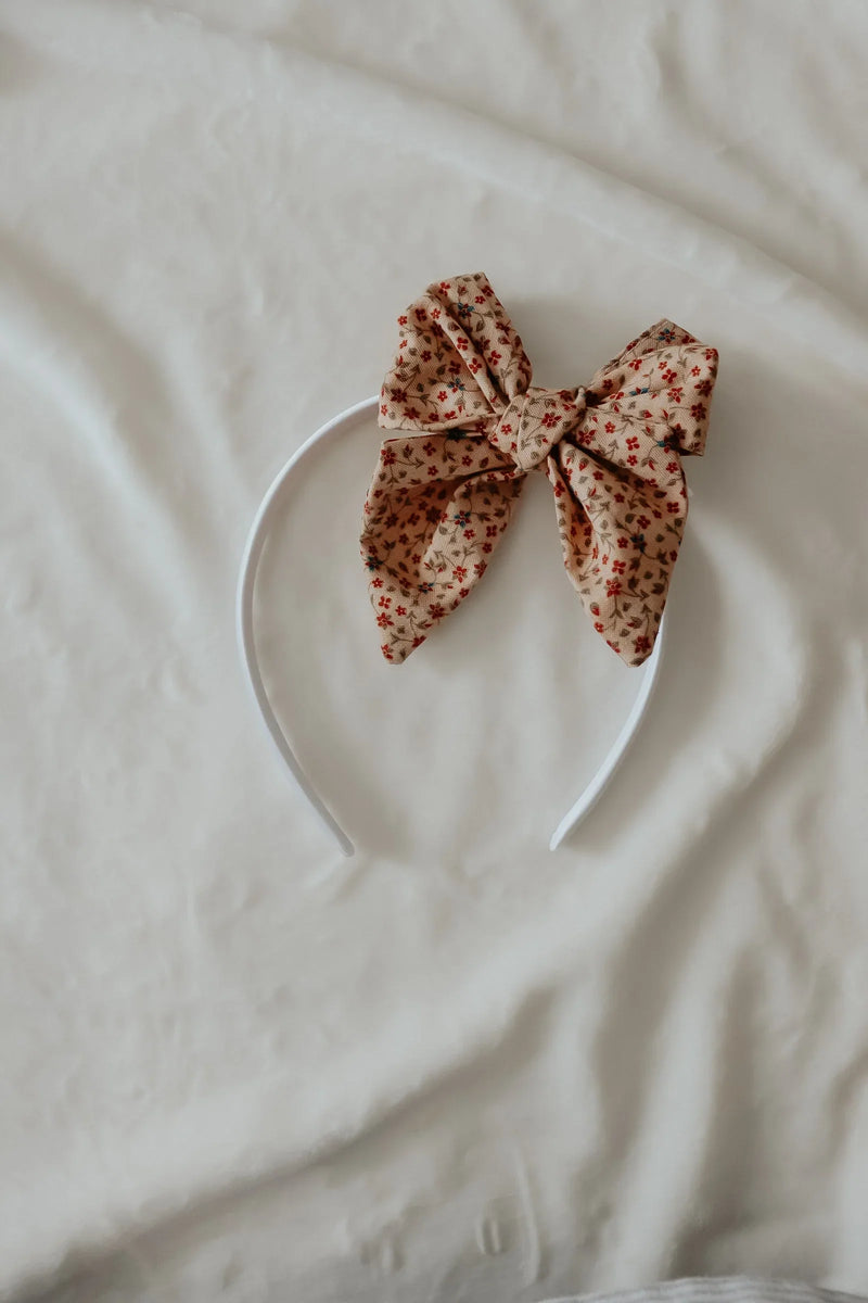 Poinsettia Headbands - BIG FRENCHIES