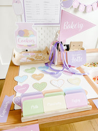 Sweet Heart Bakery Printable Dramatic Play