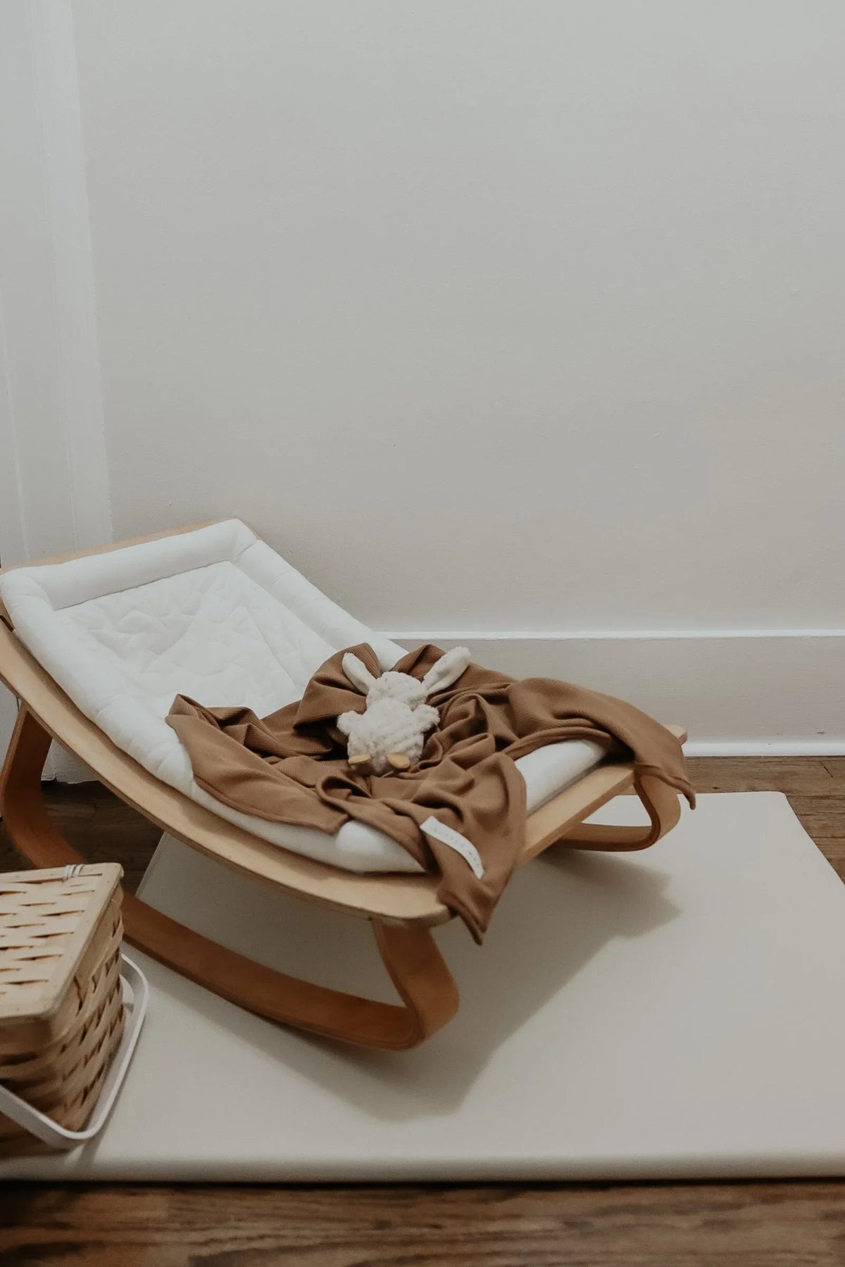 Caramel Waffle Knit Blanket - BIG FRENCHIES