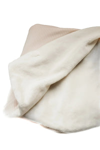 Oat Ribbed Toddler Blanket - BIG FRENCHIES