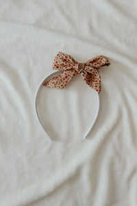 Poinsettia Headbands - BIG FRENCHIES