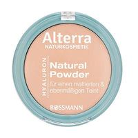 Alterra Makeup Powder - Natural Matte Finish with Hyaluronic Acid & Organic Hemp Seed Oil
