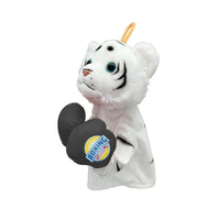 Plush Boxing Hand Puppet Dinosaur Toy Animal Sound