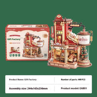 3D Puzzle Wooden Assembly Block Toy