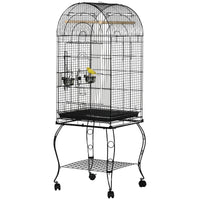 60" Large Bird Cage with Openable Top for Cockatie, Sun Conure