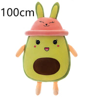 Creative Avocado Bunny Pillow Plush Toy Doll Girl Birthday Gift