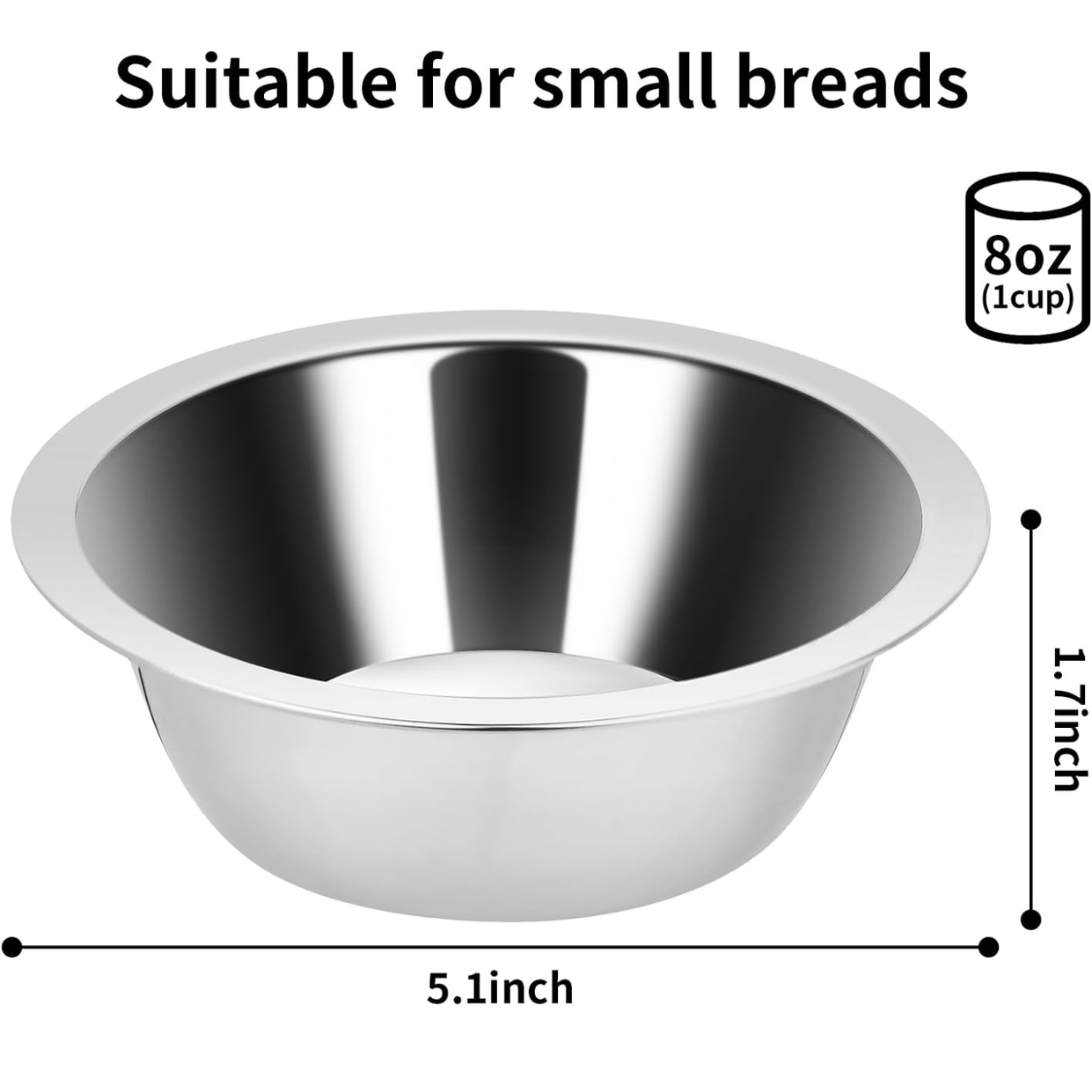 2PCS Kennel Water Bowl Hanging,Stainless Steel Puppy Bowls For Small Dog Cage,Kennel, Crate, Catio Accessories,Dog Crate