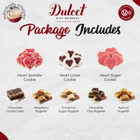 Classic Heart Sugar Cookies Gift Basket - BIG FRENCHIES